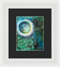 CRYSTAL MOON - Framed Print #1033