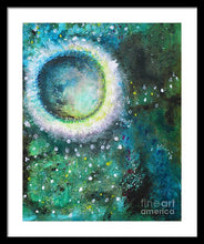 CRYSTAL MOON - Framed Print #1033