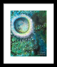 CRYSTAL MOON - Framed Print #1033