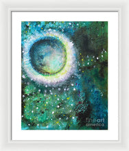 CRYSTAL MOON - Framed Print #1033