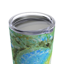 Travel TUMBLER with Heart 20oz Multicolored Love Art