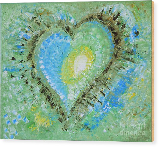 Eternal Love - Wood Print #1024