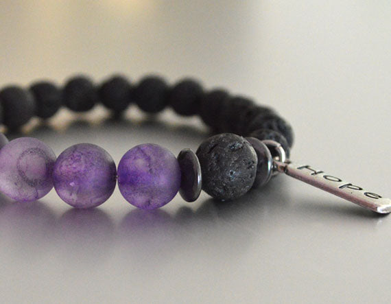 LIMITED EDITION ] The Perfect Companion Pyrite Amethyst Bracelet -  Justwowfactory