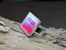 CREATE - Adjustable Handmade Resin Ring