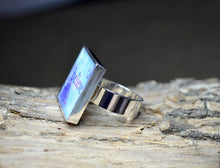 BELIEVE - Word Art Resin Ring handmade, adjustable