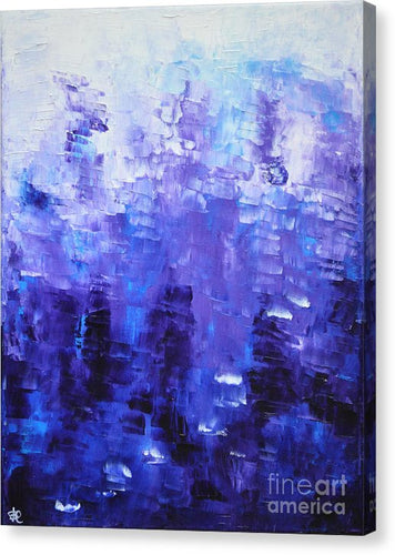 BLUE CODE - Canvas Print #1022