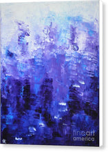 BLUE CODE - Canvas Print #1022