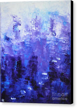 BLUE CODE - Canvas Print #1022
