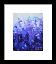 BLUE CODE - Framed Print #1022
