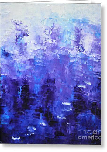 BLUE CODE - Greeting Card #1022