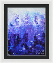 BLUE CODE - Framed Print #1022