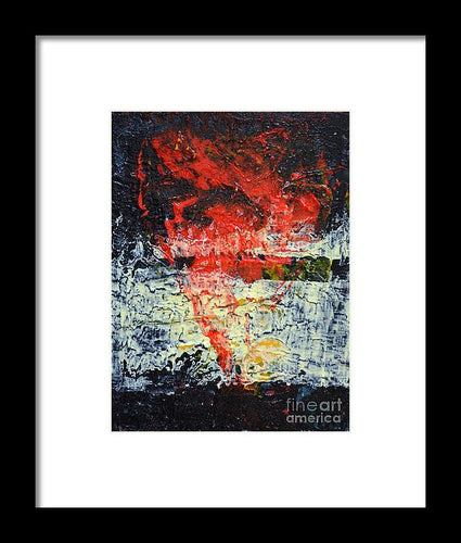 LOVE HURTS - Framed Print #1070