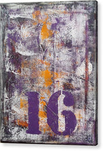 LUCKY NUMBER 16 - Acrylic Print #1061