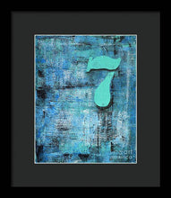 LUCKY NUMBER 7 - Framed Print #1060