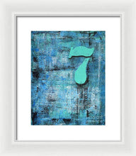 LUCKY NUMBER 7 - Framed Print #1060