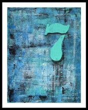 LUCKY NUMBER 7 - Framed Print #1060