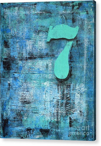 LUCKY NUMBER 7 - Acrylic Print #1060
