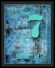 LUCKY NUMBER 7 - Framed Print #1060