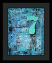LUCKY NUMBER 7 - Framed Print #1060