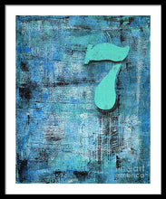 LUCKY NUMBER 7 - Framed Print #1060