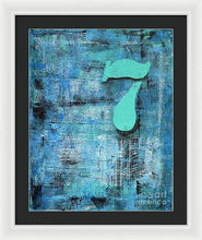 LUCKY NUMBER 7 - Framed Print #1060