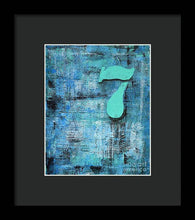LUCKY NUMBER 7 - Framed Print #1060