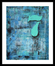 LUCKY NUMBER 7 - Framed Print #1060