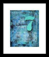 LUCKY NUMBER 7 - Framed Print #1060