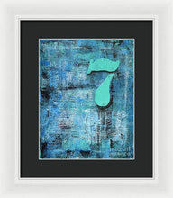 LUCKY NUMBER 7 - Framed Print #1060