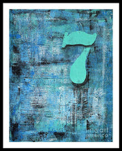LUCKY NUMBER 7 - Framed Print #1060