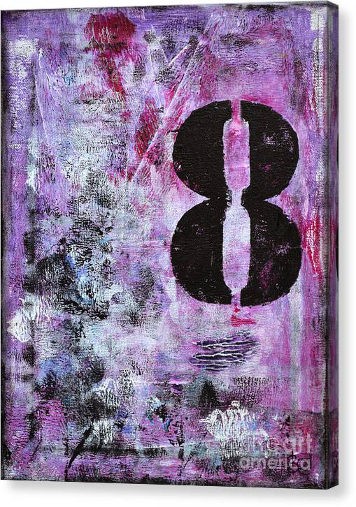 LUCKY NUMBER 8 - Canvas Print #1058