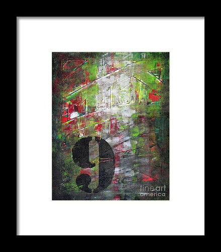LUCKY NUMBER 9 - Framed Print #1059