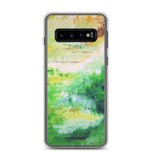 PHONE CASE for Galaxy for Artsy People - Bright Green Abstract