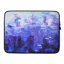 Blue Abstract LAPTOP SLEEVE Pouch Cool Artsy Style