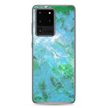 Unique PHONE CASE for Samsung Galaxy Phones Blue Green Artsy