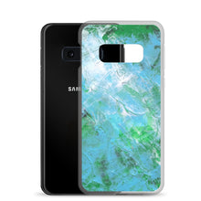 Unique PHONE CASE for Samsung Galaxy Phones Blue Green Artsy