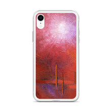 Red PHONE CASE for Apple iPhone Abstract Art Style