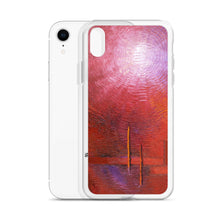Red PHONE CASE for Apple iPhone Abstract Art Style