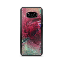 Red Rose PHONE CASE for Samsung Galaxy Phones Abstract Modern Art Style