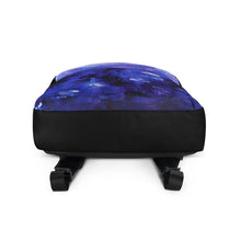BACKPACK blue abstract Travel School Bag