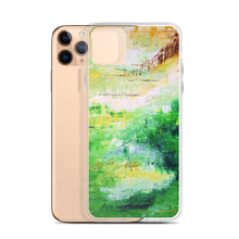 Colorful Green IPHONE CASE Painting Artsy Abstract Style
