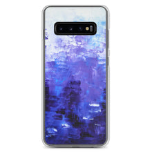 Blue PHONE CASE COVER for Galaxy Phones Unique Abstract Style
