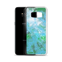 Unique PHONE CASE for Samsung Galaxy Phones Blue Green Artsy