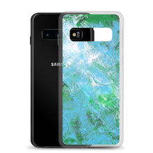 Unique PHONE CASE for Samsung Galaxy Phones Blue Green Artsy