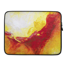 Red Yellow LAPTOP SLEEVE Pouch Cover Colorful Abstract