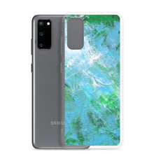 Unique PHONE CASE for Samsung Galaxy Phones Blue Green Artsy
