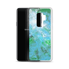 Unique PHONE CASE for Samsung Galaxy Phones Blue Green Artsy