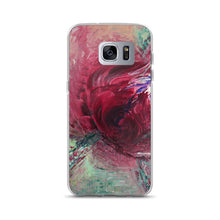 Red Rose PHONE CASE for Samsung Galaxy Phones Abstract Modern Art Style