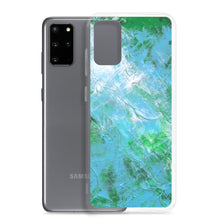 Unique PHONE CASE for Samsung Galaxy Phones Blue Green Artsy