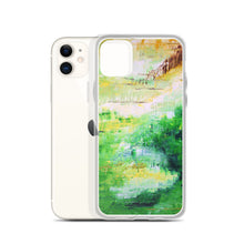 Colorful Green IPHONE CASE Painting Artsy Abstract Style